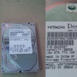HITACHI 日立 IDE 500G 硬碟/3.5吋/桌上型 良品